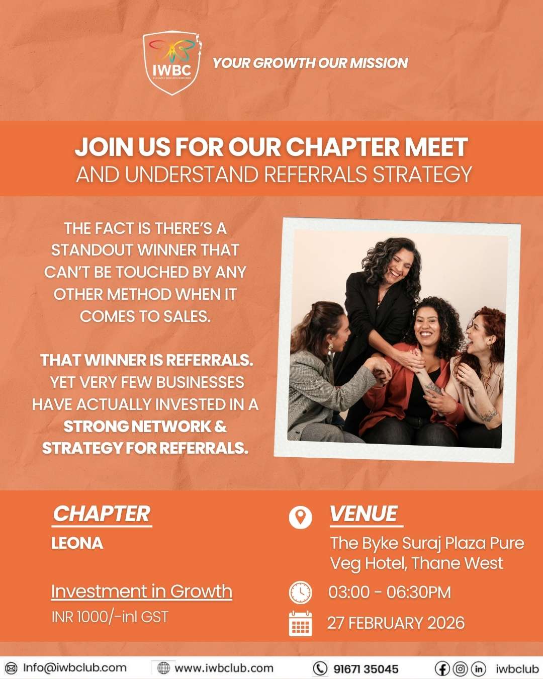 Chapter Leona Social Meet